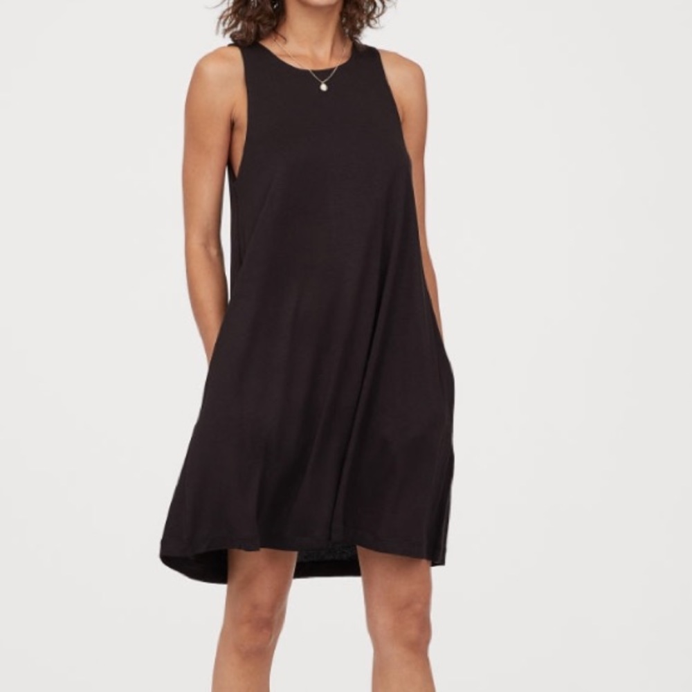 H&M Basics A-Line dress with pockets